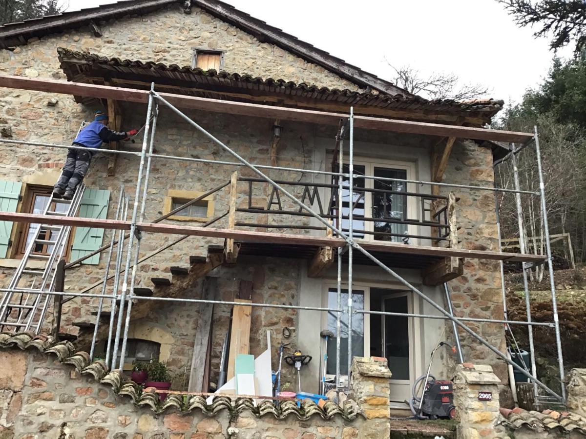 La Mazille , Cossy Vakantiestudio Met Zwembad In Zuid-Bourgogne Anglure-sous-Dun Екстериор снимка