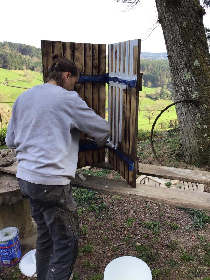 La Mazille , Cossy Vakantiestudio Met Zwembad In Zuid-Bourgogne Anglure-sous-Dun Екстериор снимка